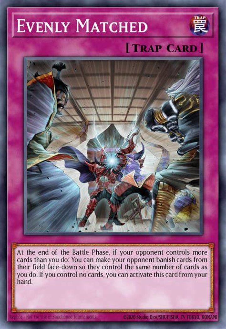 Can you chain to evenly matched?