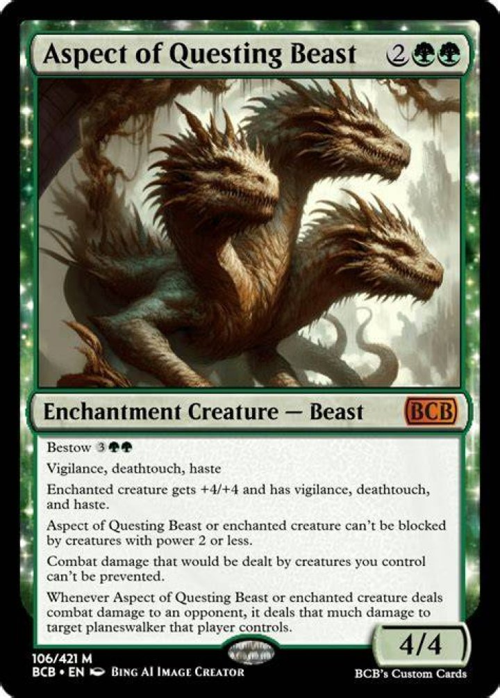 Do bestow creatures enter the battlefield?