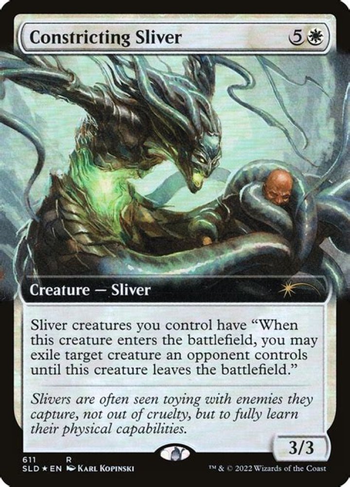 Does constricting sliver trigger itself?
