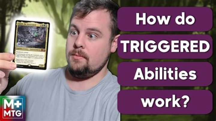 Does Target have triggered abilities?