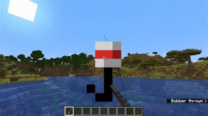 How do you summon a fishing bobber in Minecraft?