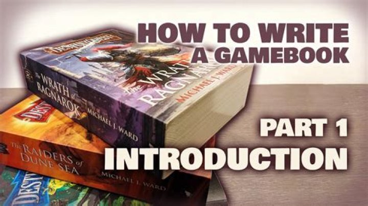 How do you write a gamebook?
