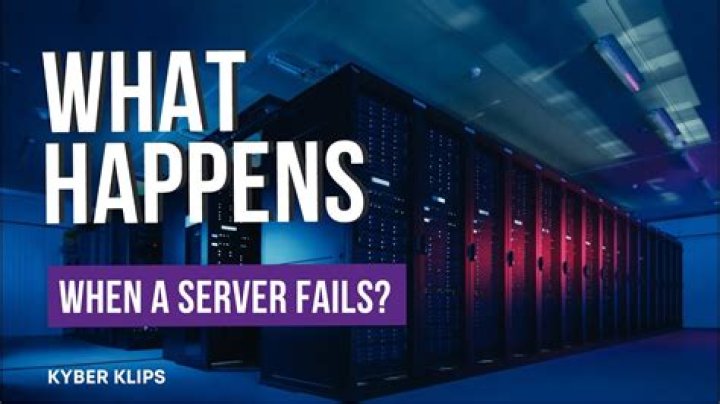 What happens when a server fails?