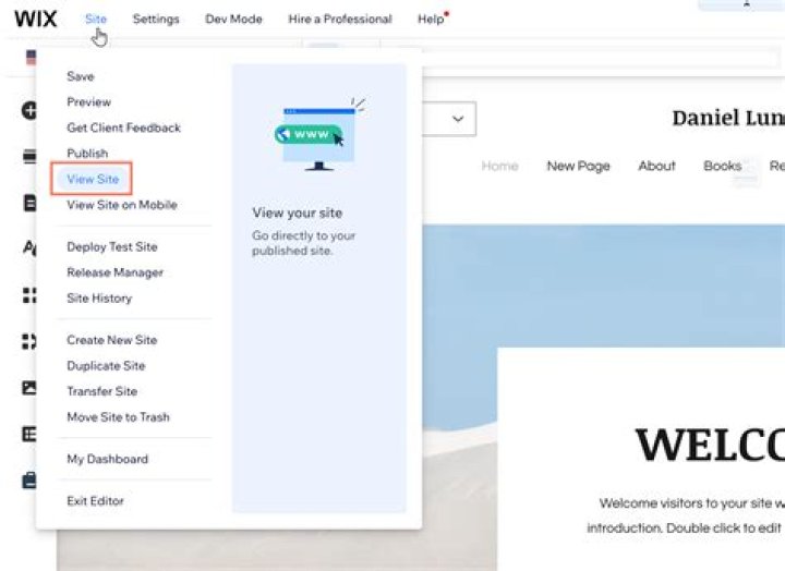 Where do I edit my website?
