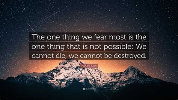 Which thing Cannot be destroyed?